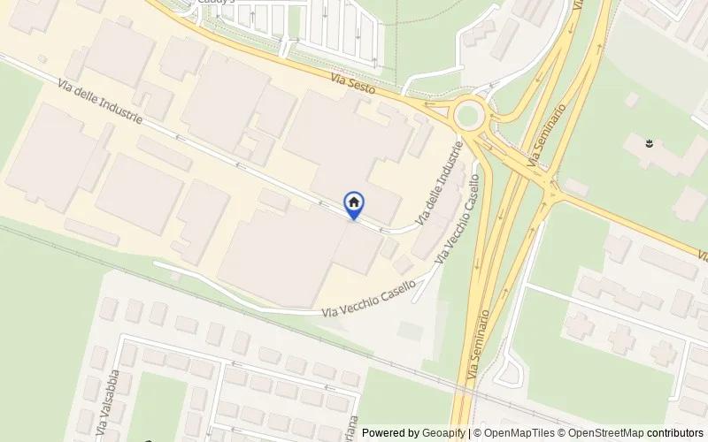 Mappa della zona: Via delle Industrie, 20, 26100 Cremona CR, Italia, Cremona, Cremona