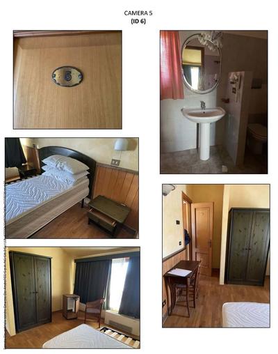 ARREDI E ACCESSORI DI N. 4 CAMERE DI STRUTTURA RICETTIVA, OLTRE BENI DA...