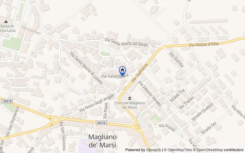 Mappa della zona: Via Salamitrara, 67062 Magliano de' Marsi AQ, Italia, 67062, Magliano de' Marsi, L'Aquila