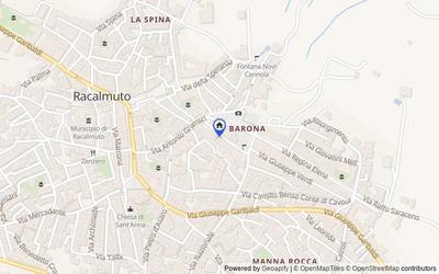 Mappa della zona: Via Stazione, 92020, Racalmuto, Agrigento