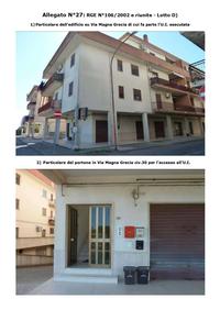 LOTTO 3 (lotto D): Piena proprietà di un alloggio...