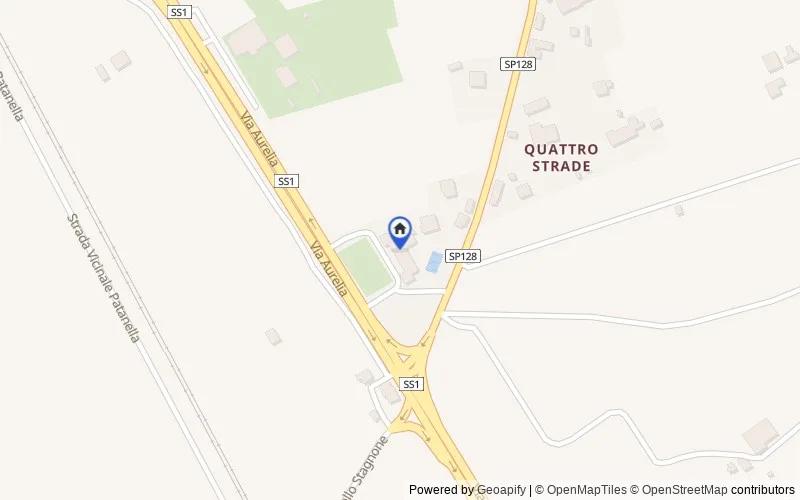 Mappa della zona: SS 1, Snc, 58015 Orbetello GR, Italia, Orbetello, Grosseto