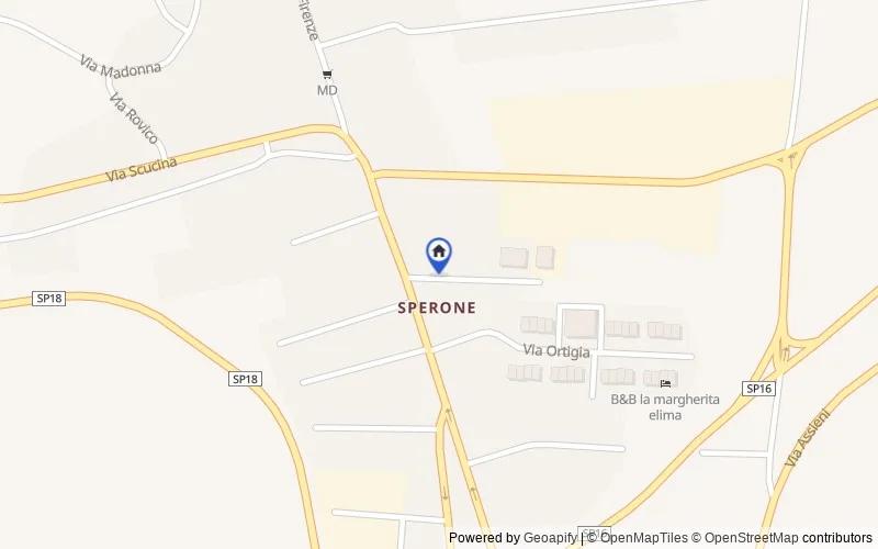 Mapa de la zona: Via Enna, 2 /4, 91015 Custonaci TP, Italia, Custonaci, Trapani