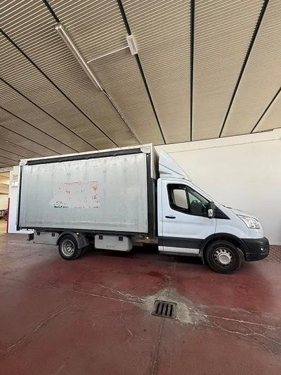 INV. 1 – AUTOCARRO FORD TRANSIT CON CASSONE TELONATO TARGATO FZ***, NUMERO...