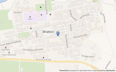 Mappa della zona: Briatico, 89817, Briatico, Vibo Valentia