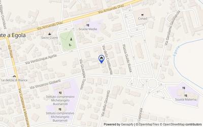 Mappa della zona: Via della Costituente, 9, 56024 San Miniato PI, Italia, 56028, San Miniato, Pisa