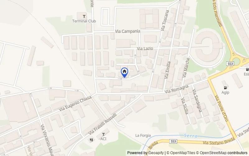 Karte der Umgebung: Via Umbria, 05100 Terni TR, Italia, 05100, Terni, Terni