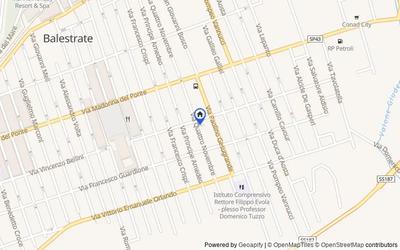 Mappa della zona: Via IV Novembre n. 81, 90041, Balestrate, Palermo