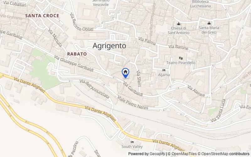 Karte der Umgebung: Largo  Cutaia, 21, bis , 92100 Agrigento AG, Italia, 92100, Agrigento, Agrigento