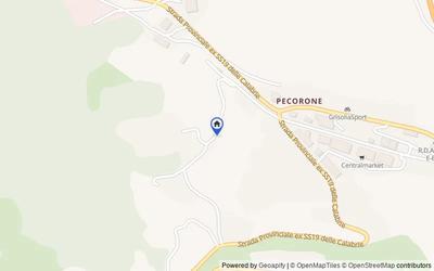 Mappa della zona: Contrada Pecorone, 85044 Lauria PZ, Italia, Lauria, Potenza