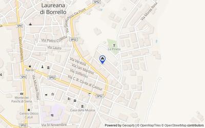Mappa della zona: Via Armando Diaz, 44, 89023, Laureana di Borrello, Reggio di Calabria