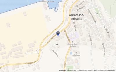 Mappa della zona: Via Lungomare, 46, 08048 Arbatax NU, Italia, Tortolì, Nuoro