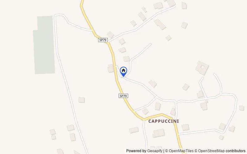 Mappa della zona: Via Cappuccini, 62, 87045, Dipignano, Cosenza