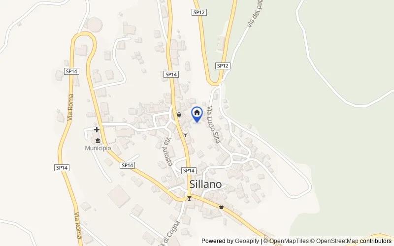 Mappa della zona: Via Alessandro Manzoni, 55039 Sillano LU, Italia, Sillano Giuncugnano, Lucca