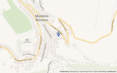 Mappa della zona: Via delle Sorgenti, 9, 00010 Montorio Romano RM, Italia, Montorio Romano, Roma