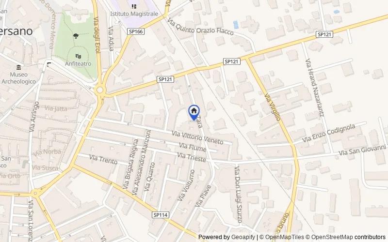 Map of the area: Via Zara, 28, 70014 Conversano BA, Italia, Conversano, Bari