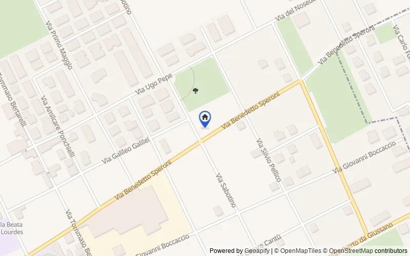 Carte du secteur : Via B. Speroni, 35, 20035 Villa Cortese MI, Italia, Villa Cortese, Milano