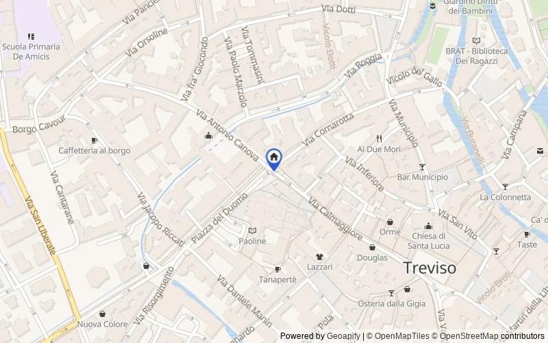 Mappa della zona: Treviso, 31100, Treviso, Treviso