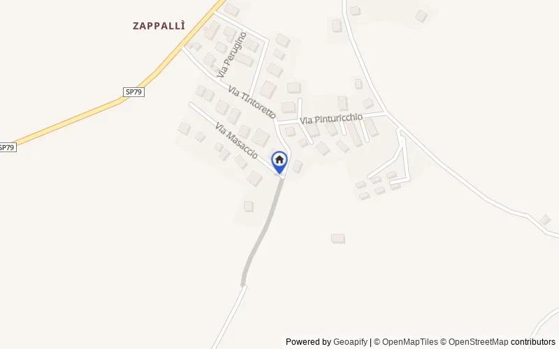 Mappa della zona: Via Masaccio, 07020 Loiri Porto San Paolo OT, Italia, Loiri Porto San Paolo, Sassari