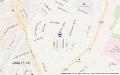 Mappa della zona: via Monacelli, 89013, Gioia Tauro, Reggio di Calabria