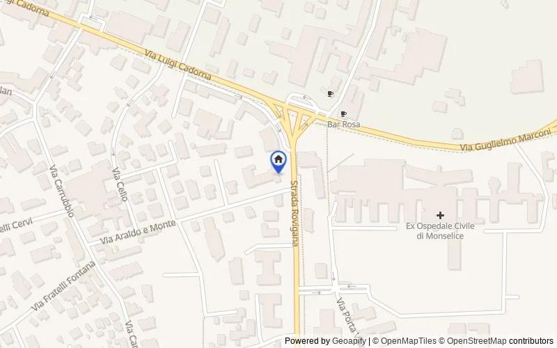 Carte du secteur : Str. Rovigana, 2, 35043 Monselice PD, Italia, 35043, Monselice, Padova