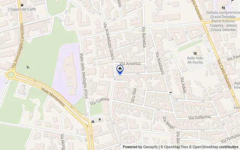 Mappa della zona: Via Acquedotto Greco, 208, 95124 Catania CT, Italia, Catania, Catania