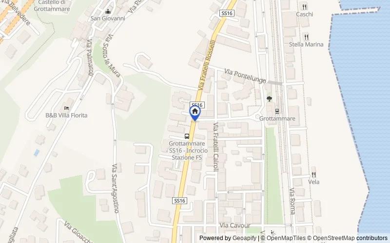 Mappa della zona: Via Fratelli Rosselli, 63066 Grottammare AP, Italia, 63066, Grottammare, Ascoli Piceno