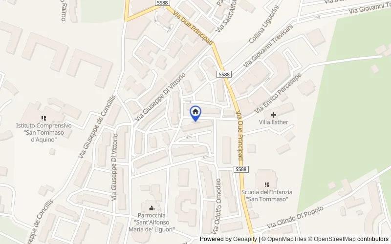 Mappa della zona: Via Umberto Zanotti Bianco, 7, 83100 Avellino AV, Italia, Avellino, Avellino