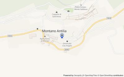 Mappa della zona: Montano Antilia, 84060, Montano Antilia, Salerno