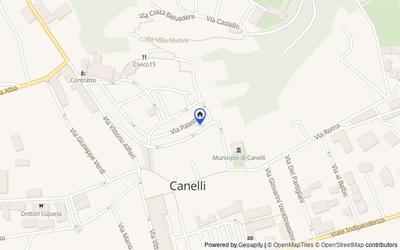 Mappa della zona: Via Massimo D' Azeglio 31-33, Canelli, Asti