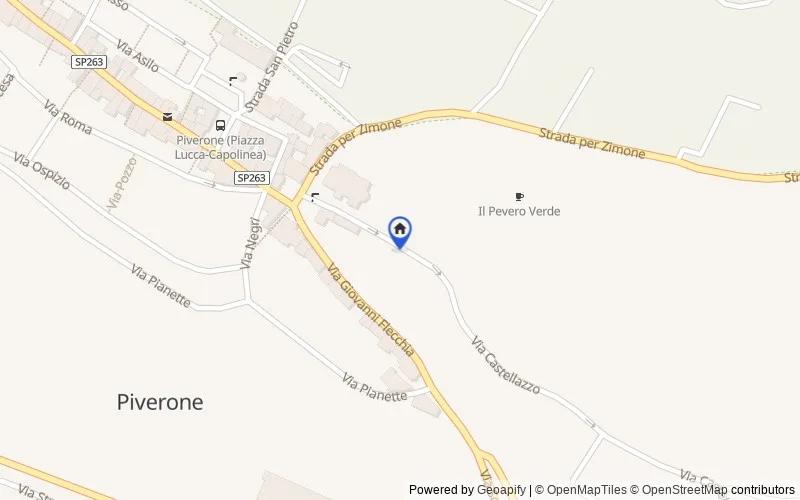 区域地图：Via Castellazzo, 12B, 10010 Piverone TO, Italia, Piverone, Torino
