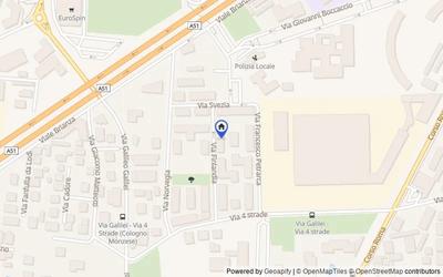 Mappa della zona: Via Finlandia, 19, 20093 Cologno Monzese MI, Italia, Cologno Monzese, Milano