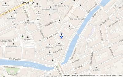 Mappa della zona: Via dei Carabinieri, 36, 57123 Livorno LI, Italia, Livorno, Livorno