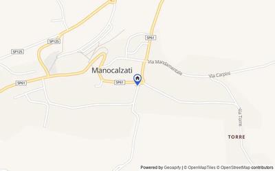 Mappa della zona: ., 83030, Manocalzati, Avellino