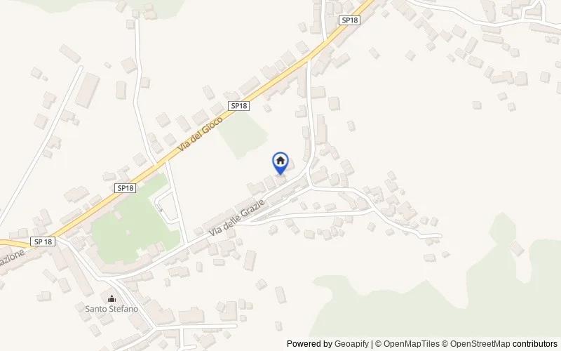Mappa della zona: Via delle Grazie, 72, 01100 Grotte Santo Stefano VT, Italia, 01100, Viterbo, Viterbo