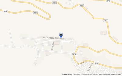 Mappa della zona: via G. Di Vittorio, 22, 89020, Giffone, Reggio di Calabria