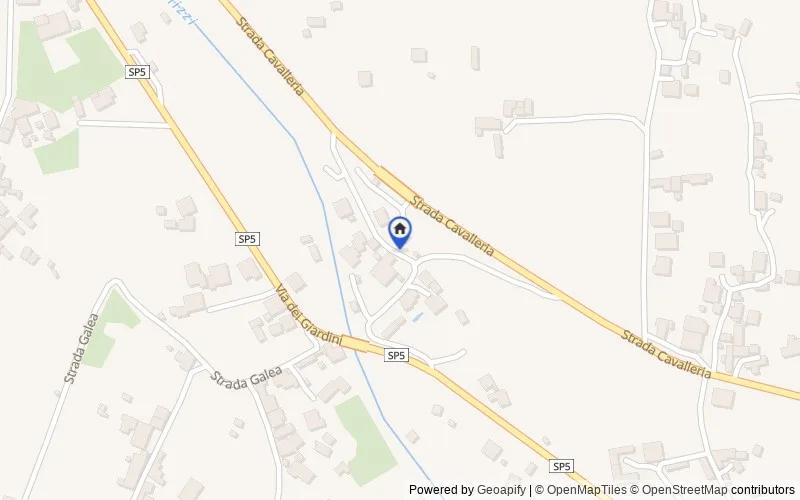 Mappa della zona: via Dei Giardini sn, 89046, Marina di Gioiosa Ionica, Reggio di Calabria