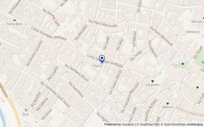 Mappa della zona: Corso Giuseppe Garibaldi 147, 47121, Forlì, Forlì-Cesena