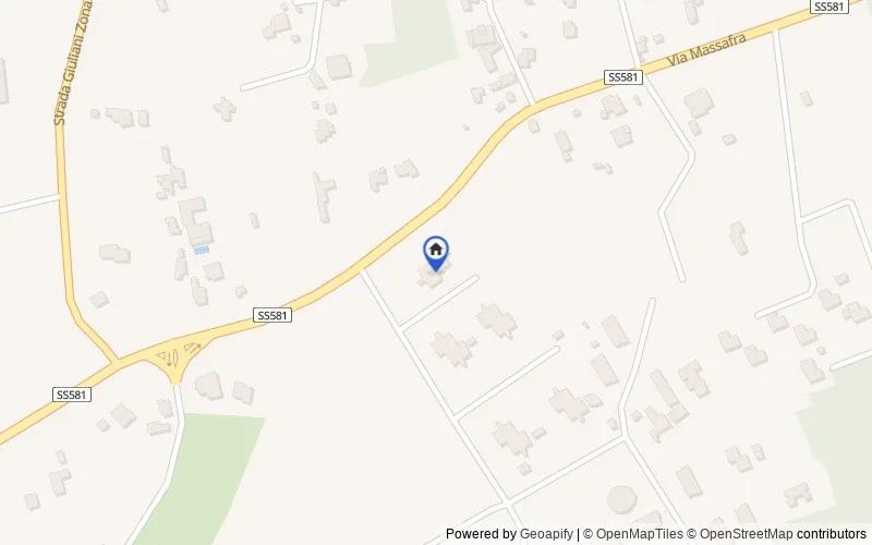 Mappa della zona: Via Massafra, 69,D, Martina Franca, Taranto