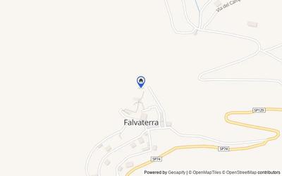 Mappa della zona: VIA FORNO VECCHIO 1, Falvaterra, Frosinone