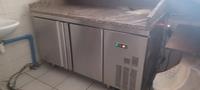 UN BANCO FRIGO PROFESSIONALE PIZZERIA CON DUE ANTE IN...