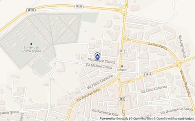 Mappa della zona: Via Ciancio Stefano, 26, 70025 Grumo Appula BA, Italia, Grumo Appula, Bari
