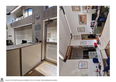 Negozio di 103,00 mq situato al piano terra e composto da sala d'attesa/segreteria, sala riunioni, ufficio privato e servizio igienico. Cantina al piano interrato.