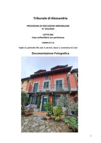 casa unifamiliare con pertinenza ad un solo affaccio...