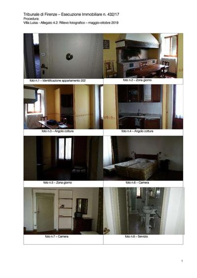 Piena proprietà di un appartamento ad uso civile abitazione posto al piano terreno e composto da ingresso, soggiorno-pranzo con angolo cottura, camera, bagno e ripostiglio, oltre porzione di terreno quale resede a comune ad altre unità.