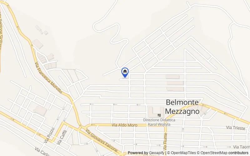 Mappa della zona: Via XXV Aprile, 3, 90031 Belmonte Mezzagno PA, Italia, 90031, Belmonte Mezzagno, Palermo