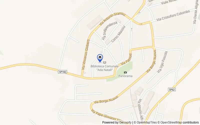 Mapa de la zona: Via Collodi, 7, 63813 Monte Urano FM, Italia, 63813, Monte Urano, Fermo