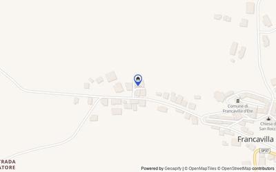 Mappa della zona: Via S. Carlo, 24/26, 63816 Francavilla d'Ete FM, Italia, Francavilla d'Ete, Fermo