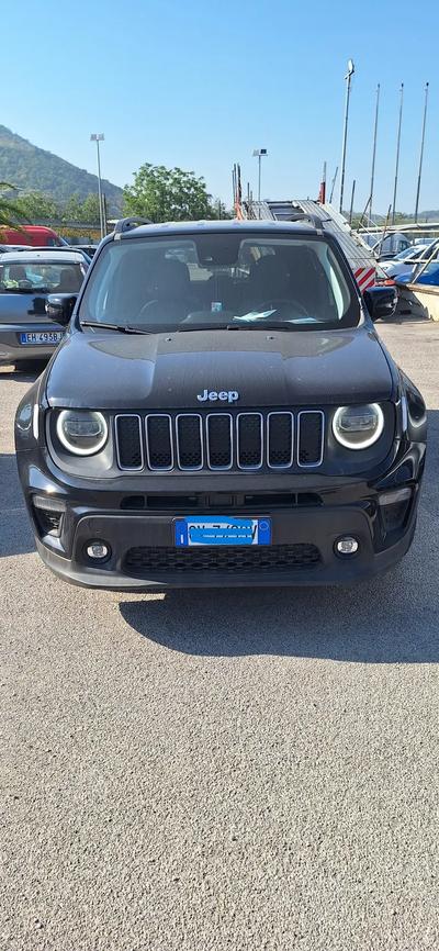 Marca Jeep Modello Renegade MY23 Limited 1.6 Multijet Targa GV749SV Telaio 1C4NJCES9PPP88311 Data di immatricolazione 31 luglio 2024 Alimentazione  Gasolio Cilindrata1.598 cc Potenza96 kW Colore Nero metallizzato Chilometraggio rilevato26 km, salvo verifica aggiornata