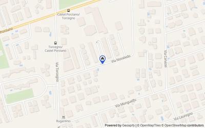 Mappa della zona: Via Novaledo 33, 00133, Roma, Roma